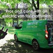 Pros and cons with electric van for craftsmen